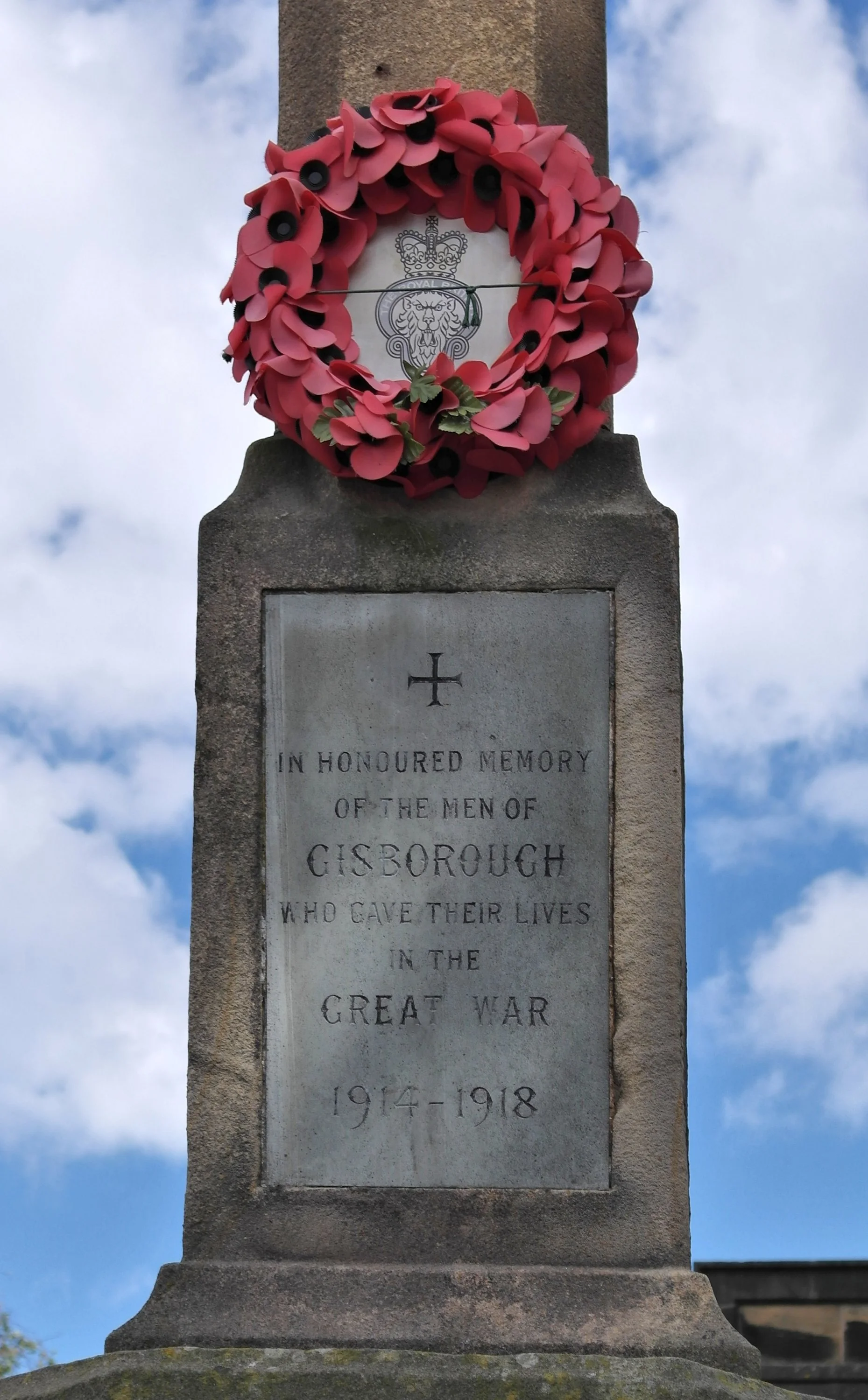 GUISBOROUGH WAR MEMORIAL YORKSHIRE