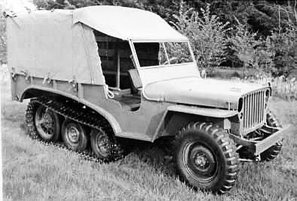 Half Tracked Jeep