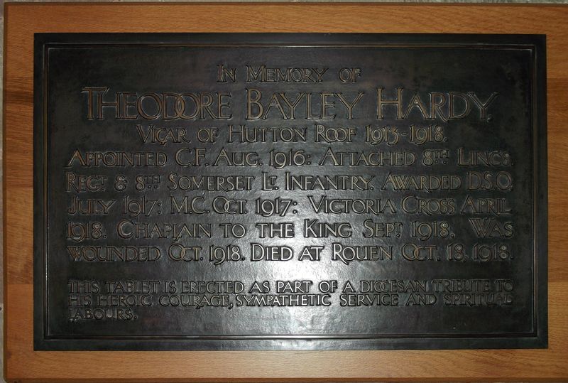 HARDY Theodore Bayley V.C., D.S.O., M.C.