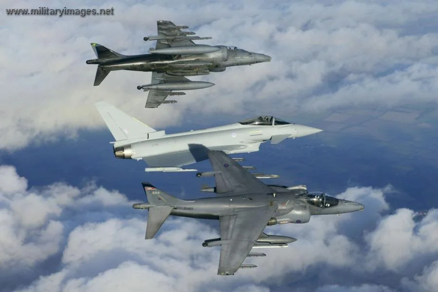 Harriers & Eurofighter