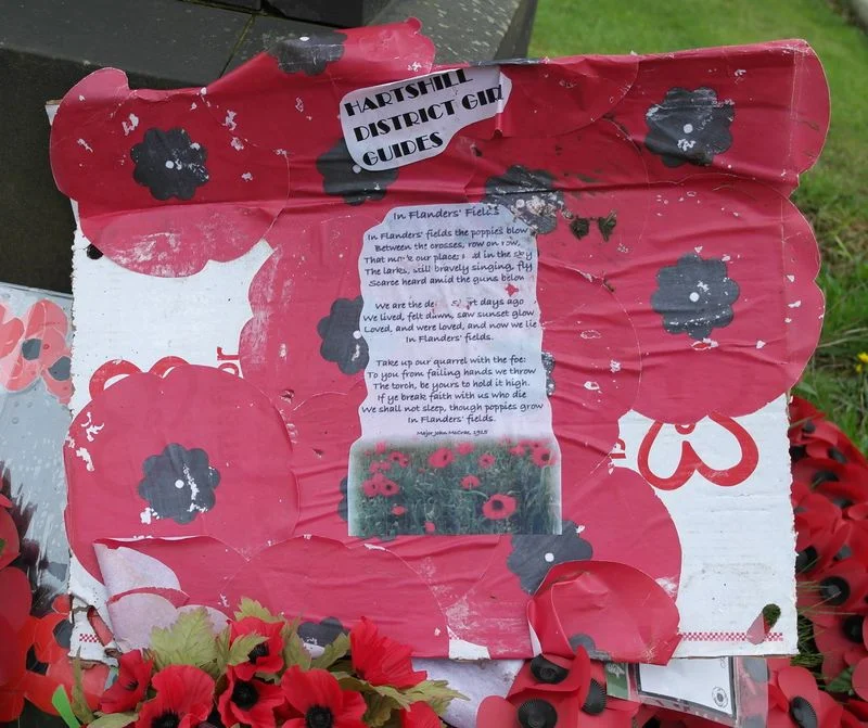 Hartshill District Girl Guides Commemoration