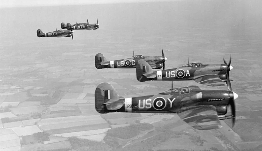 Hawker Typhoons of 56 Squadron