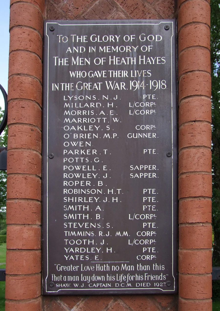 Heath Hayes, Staffordshire