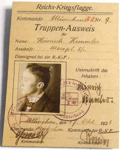 Himmlers Ausweis (id card)