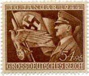 Hitler Stamp 1944