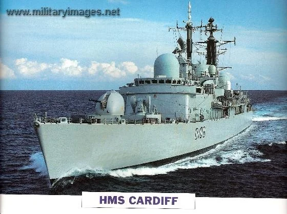 HMS Cardiff Destroyer