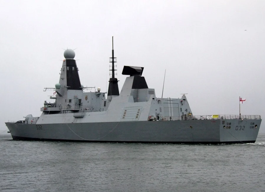 HMS Daring enters service