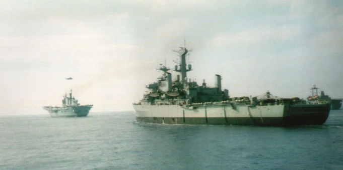 HMS Fearless and HMS Invincible