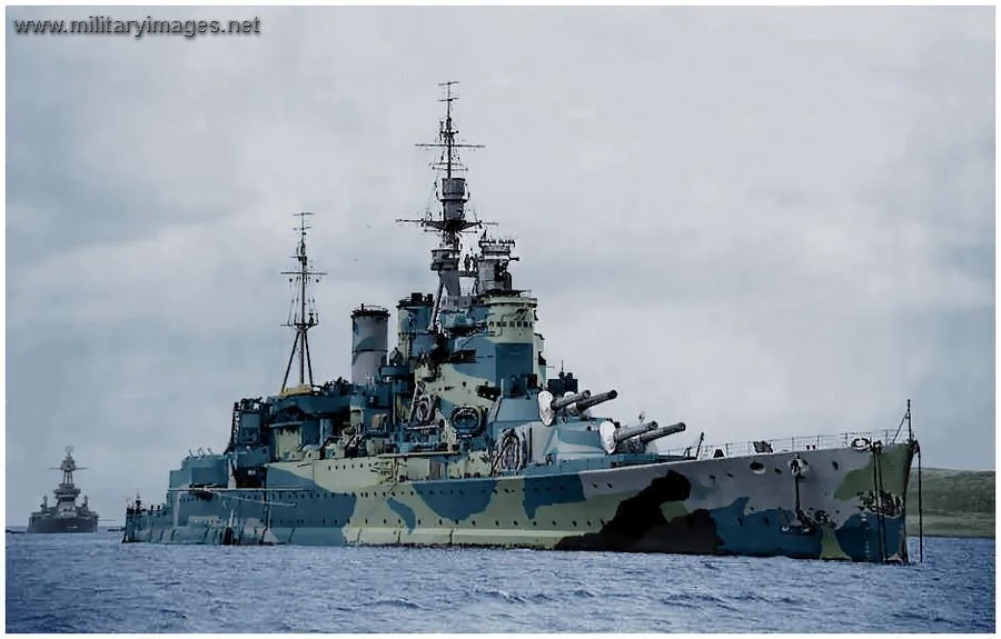 HMS Renown - Scapa Flow 1942