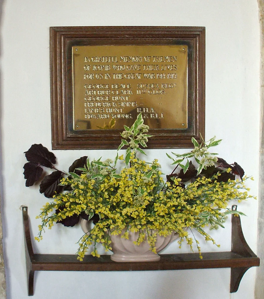 Icomb Church War Memorial Gloucestershire