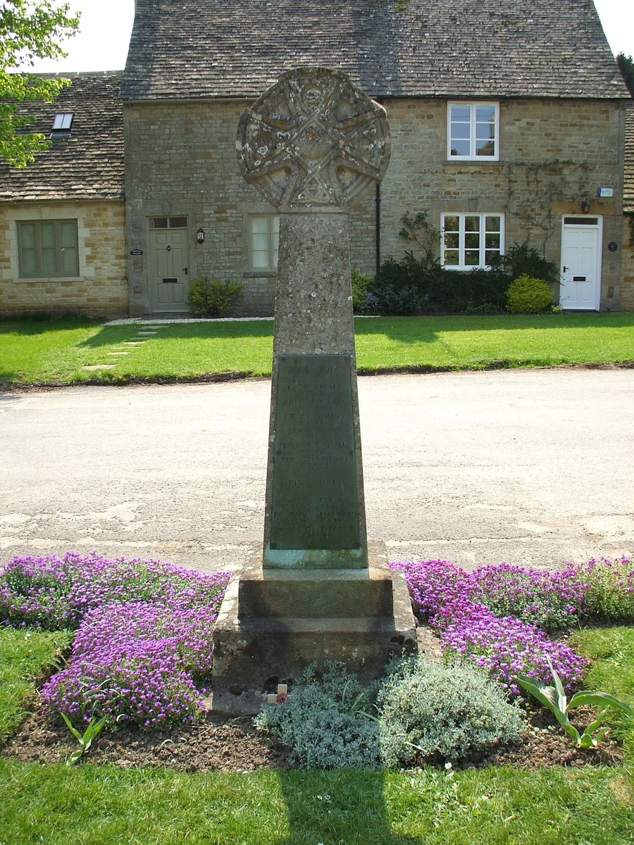 Icombe Village War Memorial Gloucestershire