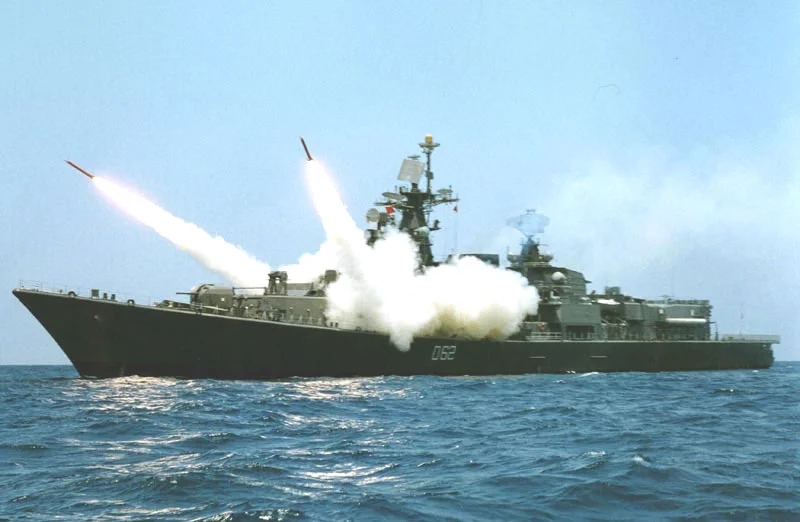 Indian Navy Destroyer Delhi Class