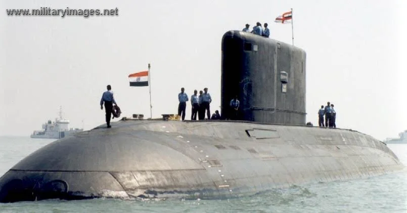 Indian Navy - Kilo class submarine INS Sindhukirti