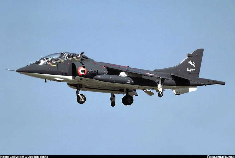 Indian Navy Sea Harrier T Mk.60 - Dual-seat trainer