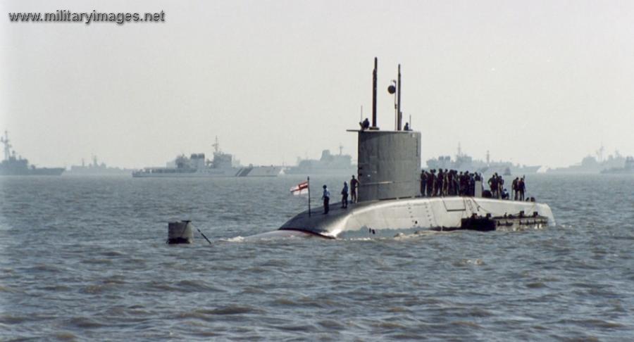 Indian Navy - submarine Shalki