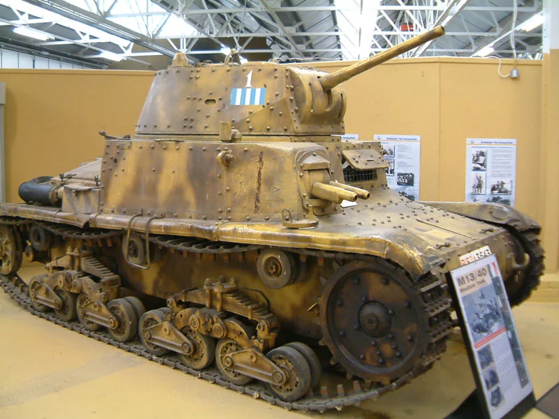 Italian M13 tank