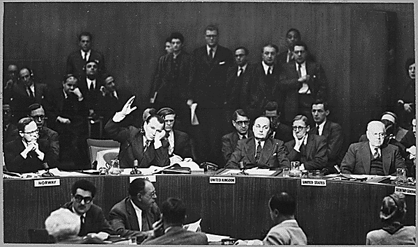 Jacob A. Malik Of The Soviet Union On The UN Security Counci