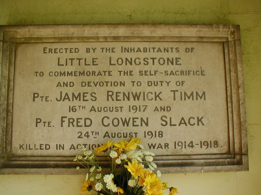 James Renwick TIMM.  Fred Cowan SLACK