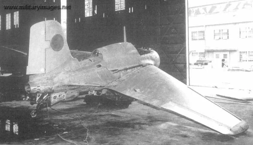 Japanese J8M1 Shusui  test flight