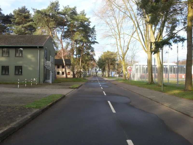 Javelin Barracks (formerly RAF Bruggen), Elmpt Station, Germany in Feb/Marc