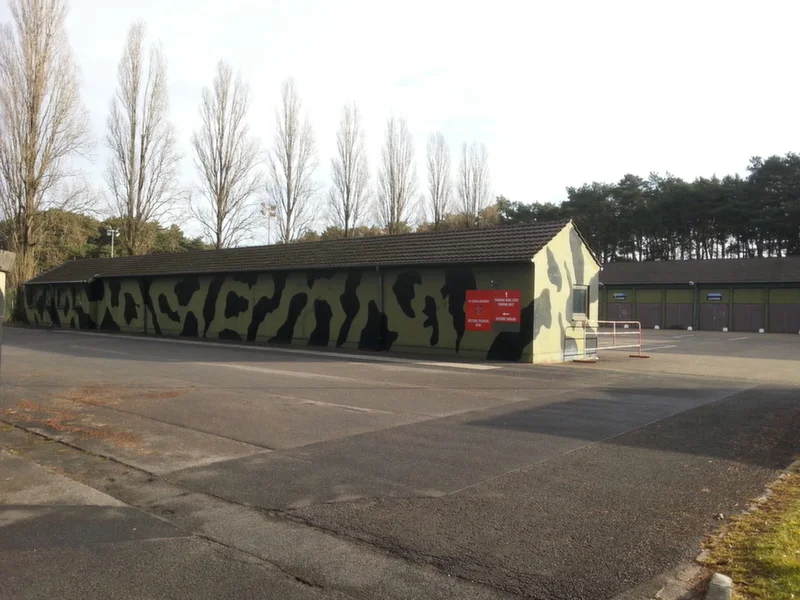 Javelin Barracks (formerly RAF Bruggen), Elmpt Station, Germany in Feb ...