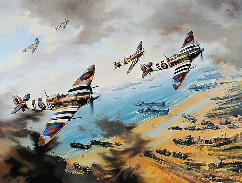 johnnie johnson spitfire 1944