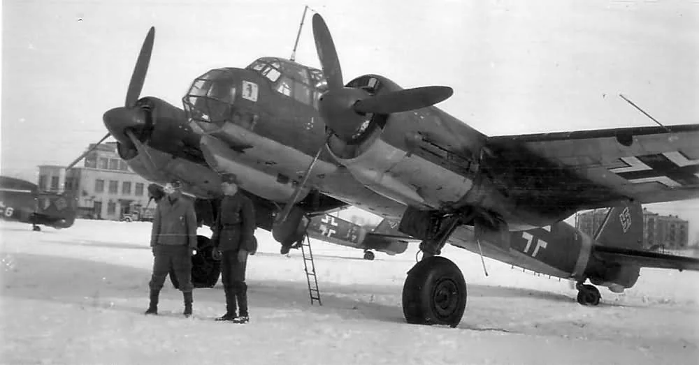 Junkers Ju88 A In The Snow | A Military Photo & Video Website