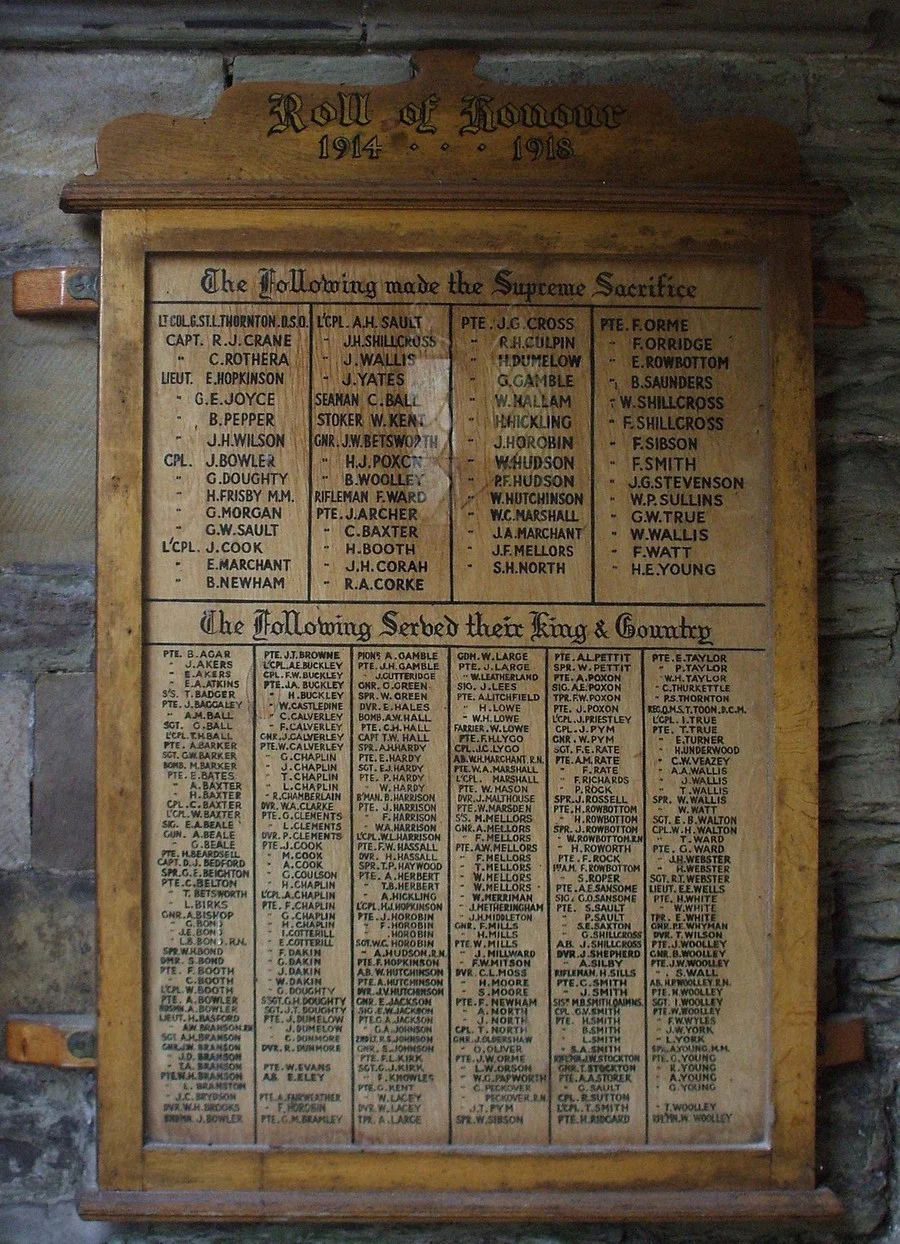 kegworth Roll of Honour