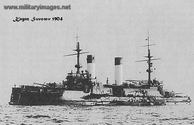 Knyaz Suvorov Imperial Russian Battleship