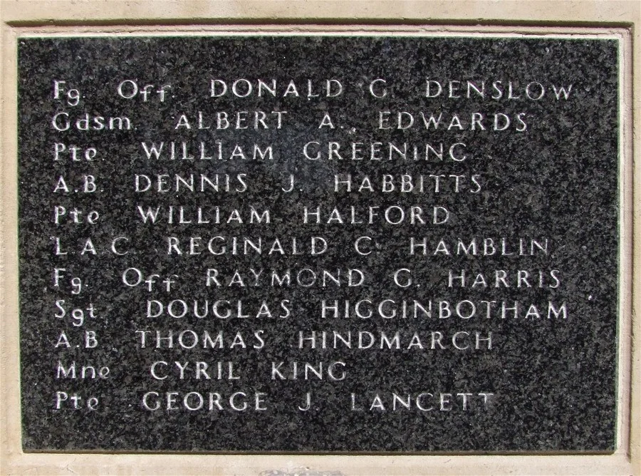 Ledbury Town War Memorial, Herefordshire