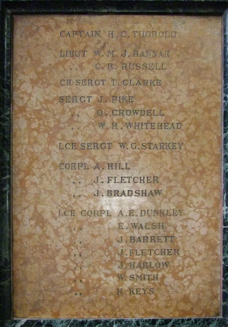 Leicester Cathedral Boer War Memorial