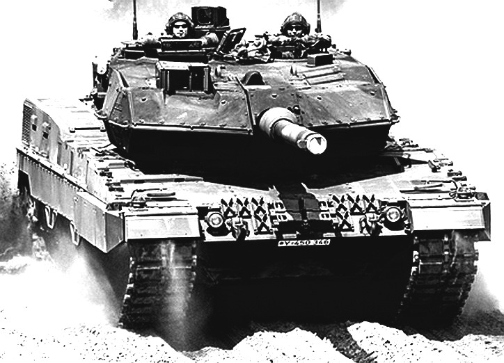 Leopard tank 2A7