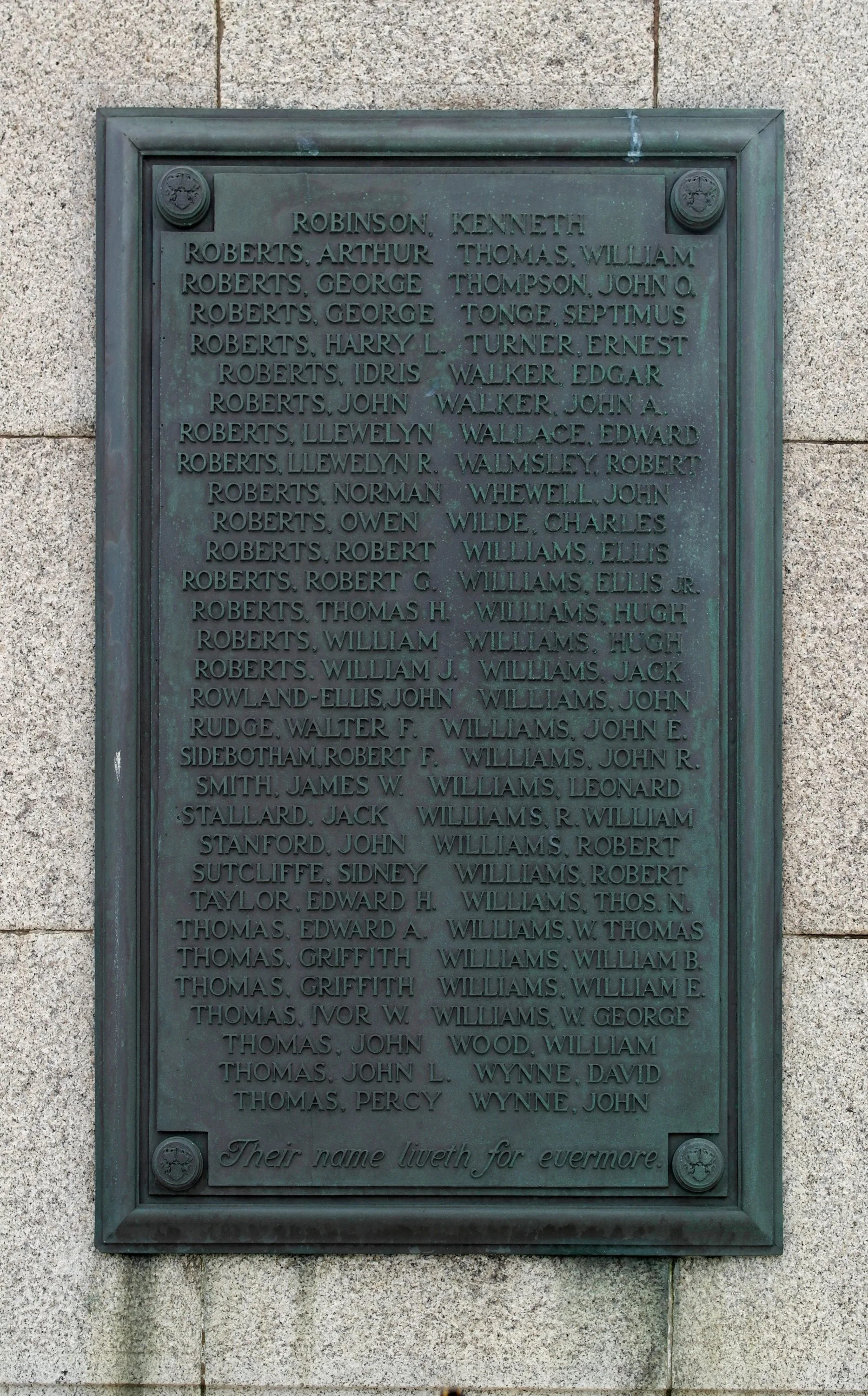 LLANDUDNO WAR MEMORIAL  WWI  (D)