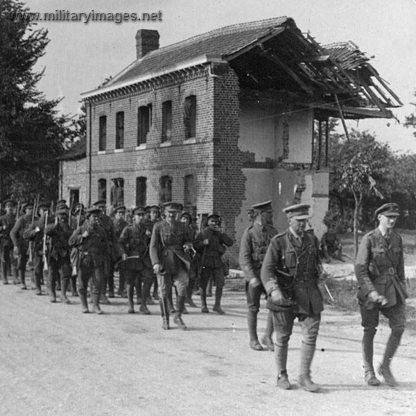 London Territorials on the march