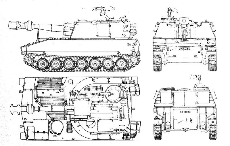 M109 Vehicle plan