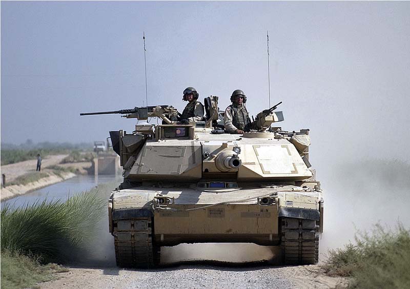 M1A1 Abrams on Patrol