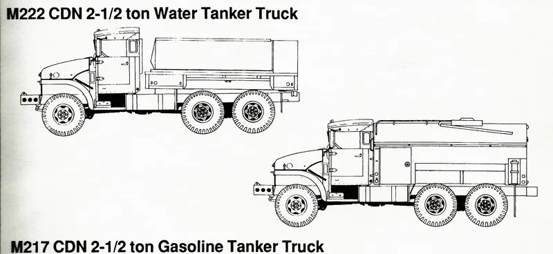 M222 M217 Canadian trucks