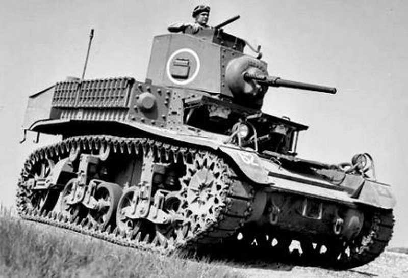 M3 Stuart Mk. I light tank