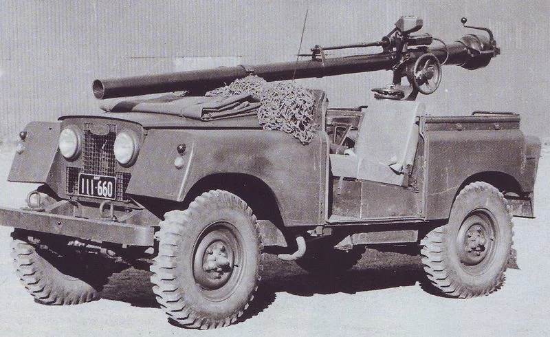 M40 Recoiless Rifle 105mm on LR