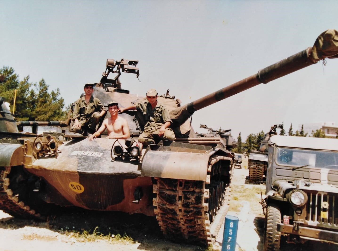 M48 Patton motorpool