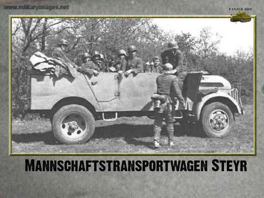 Manschaftstransportwagen Steyr