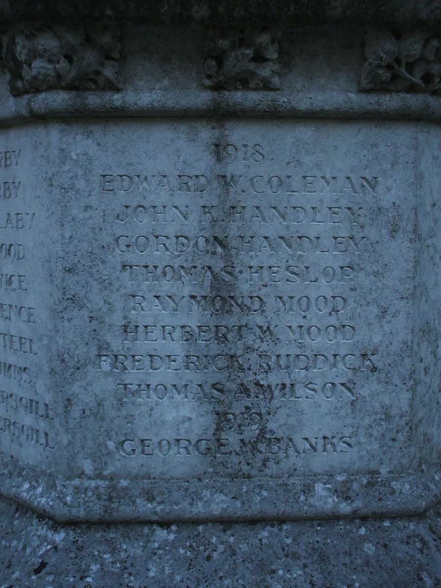 Masham War Memorial Yorkshire