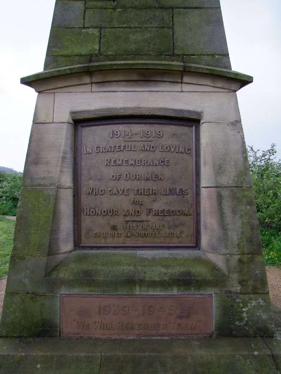 Matlock War Memorial Derbyshire