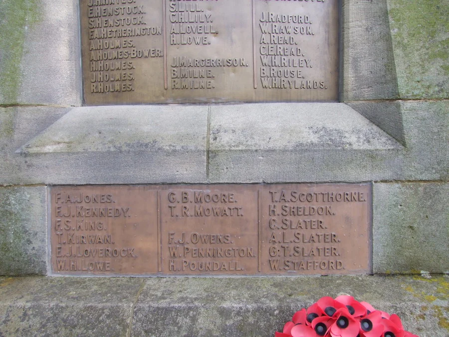 Matlock War Memorial Derbyshire