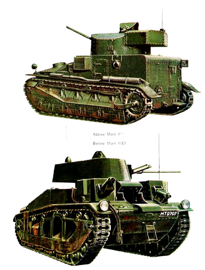 Medium Tanks Mk I-III 12 (12)-960