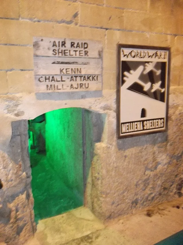 Mellieha Air Raid Shelter (Entrance)