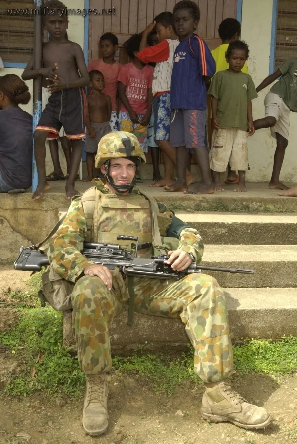 Member of the Royal Australian Regiment (1RAR)