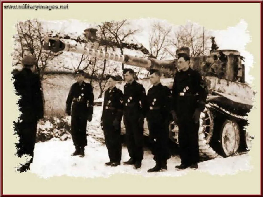 Michael Wittmann and crew