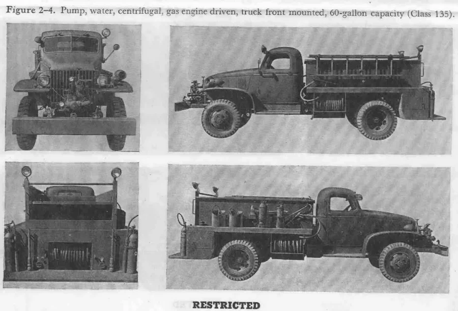 military fire vehicles