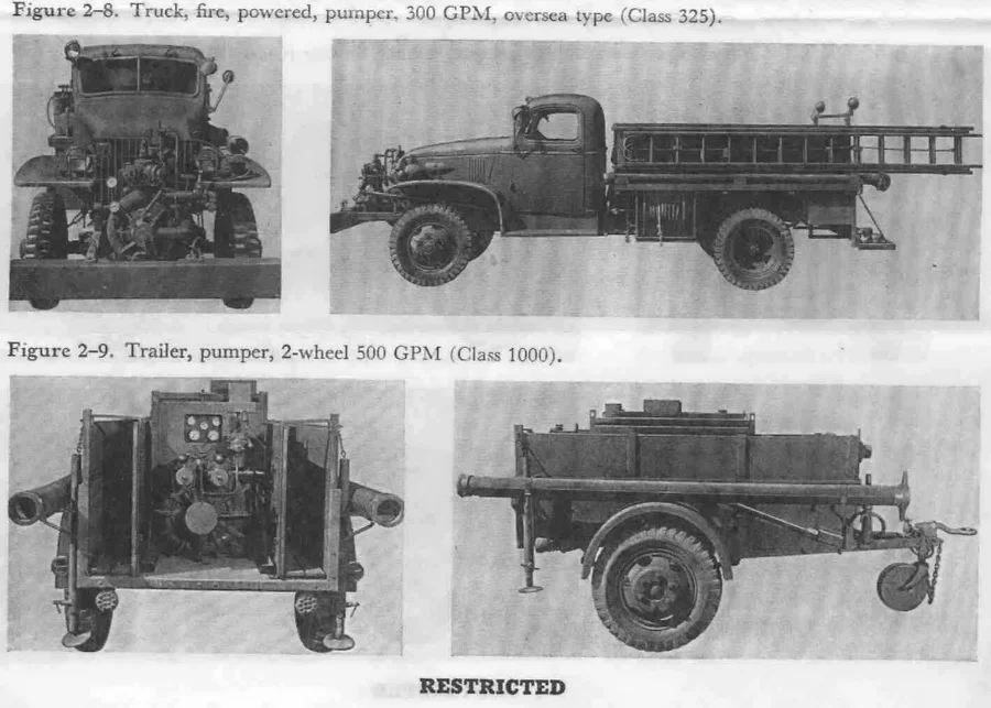 military fire vehicles